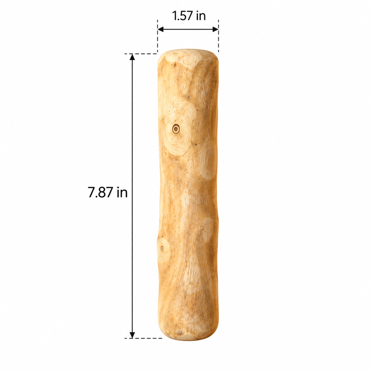Natural Coffee Wood Dog Chew – Long-Lasting Dental Chew Toy