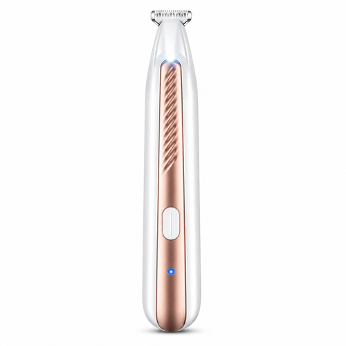 Rechargeable Pet Grooming Trimmer with LED Light for Cats & Dogs