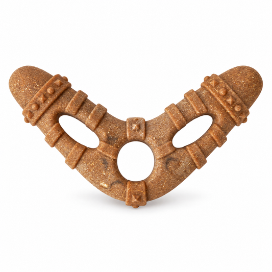 Durable Bone-Shaped Dog Chew Toy – Teeth Cleaning Interactive Toy for Small & Medium Dogs