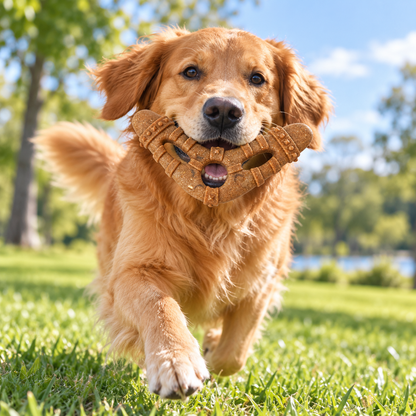 Durable Bone-Shaped Dog Chew Toy – Teeth Cleaning Interactive Toy for Small & Medium Dogs
